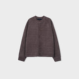 Ribbed Corduroy Knit Cardigan(Brown)