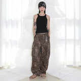 Leopard with Star Wide Pants