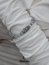 [S.Steel] Twisted Chain Bracelet