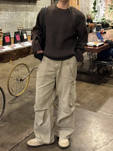 Pigment back banding work pants