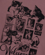 CAT COLLAGE SWEATSHIRT