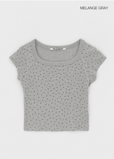 [MADE] ステラキャップスリーブ半袖Tシャツ (セットアベイラブル)