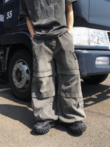 Jerra Multi-Pocket Denim Pants 2C