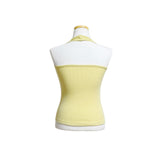 (2color) Deep U-Neck Halter Sleeveless Top