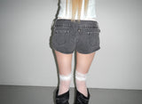 blink denim low shorts 