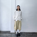 Sheer Stripe Relaxed Shirt