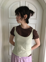 Twin Basic Sleeveless (4color)