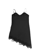 Silver Lace Slip One Piece