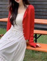#AR Pendant Wool Raglan Knit Cardigan (8color)