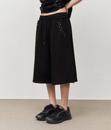Mayer Stud Bermuda Pants (2color)