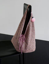 Jeanne Knit Shoulder Bag_Pink
