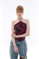  FINE HALTERNECK / BLACK