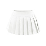 Canon Pleated Mini Skirt
