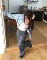 Teak Rivet Pocket Balloon Cotton Pants