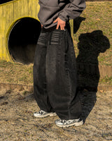El domingo balloon denim pants