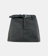 Maven Belted Mini Skirt