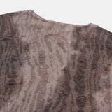 ENOC Grunge dyeing Shoulder Snap Long Sleeve T-shirt (2 colors)