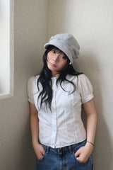 heart button shirt