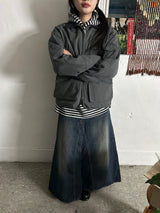 (3colors) cuty prison knit hoodie