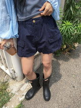 カゼ ヴィンテージ カーゴ パンプキン バルーンショーツ