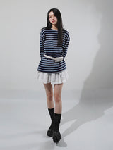 Marley Stripe Loosefit Long Sleeve