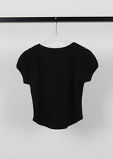 RIBBON PUFF TEE