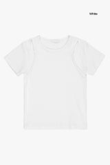 ユーマレイヤードリブTシャツ