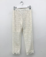 Laura Frill Capri Pants (2color)
