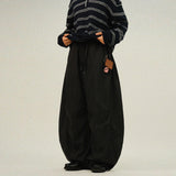 AN Denim Stripe Balloon Banding Pants