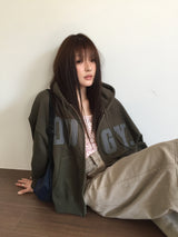 YWD DUGY HOODIE ZIP-UP