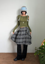 SHOULDER TWIST SLIT TOP