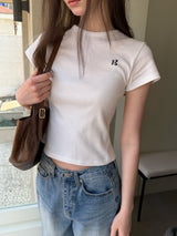 [MADE] エロ, レタリングベーシック半袖Tシャツ