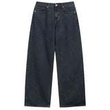 ベーシックデニムパンツ (dark blue)