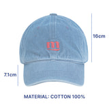 EMBLEM DENIM BALL CAP