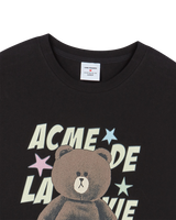26SS ラインフレンズ ブラウン スターショートスリーブTシャツ