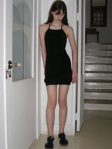 Heather Halter-neck Knit Dress ( 2 colors )