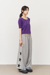 (W) Alder Button Top