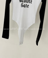 I love raglan bodysuit T-shirt