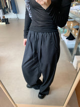 Foy Stripe Slacks(2color)