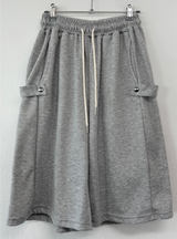 SNAP OVER BASIC BERMUDA PANTS 🩵💕🧸🤎8COLOR