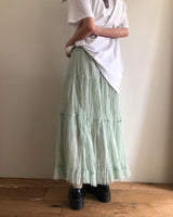 Pugl Chiffon Tiered Long Skirt