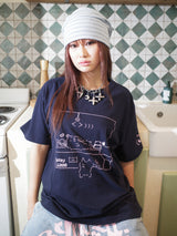 GAME TEE (NAVY)