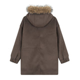 Rove Fur Hood Rope Duffel Coat