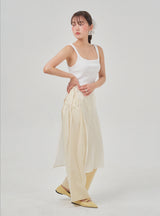Square sleeveless (white)