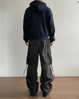 NY Crop Embroidered Zip-Up Hoodie