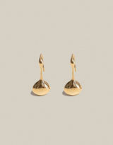 Mirror Earrings short Gold