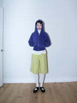 SNOWLIT HOODIE ZIP-UP (ULTRAMARINE)