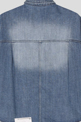 MG323 Pinter Crop Denim Shirt (2 colors)