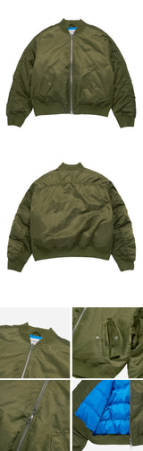 24FW BALLOON FIT MA-1 PADDING JACKET KHAKI