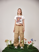 Flower T-shirt (Crop
